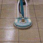 Internal public tile cleaning