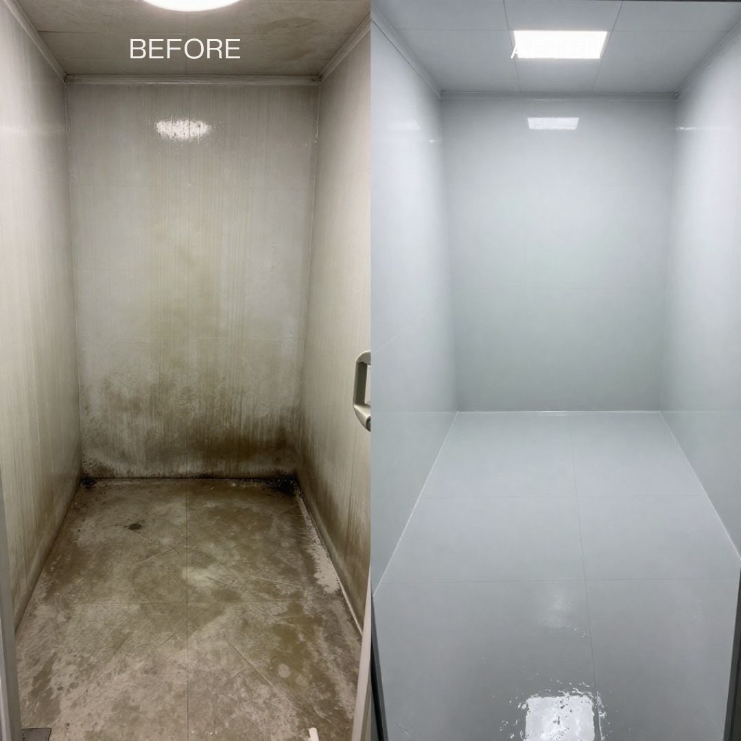 Before & After - Coolroom
