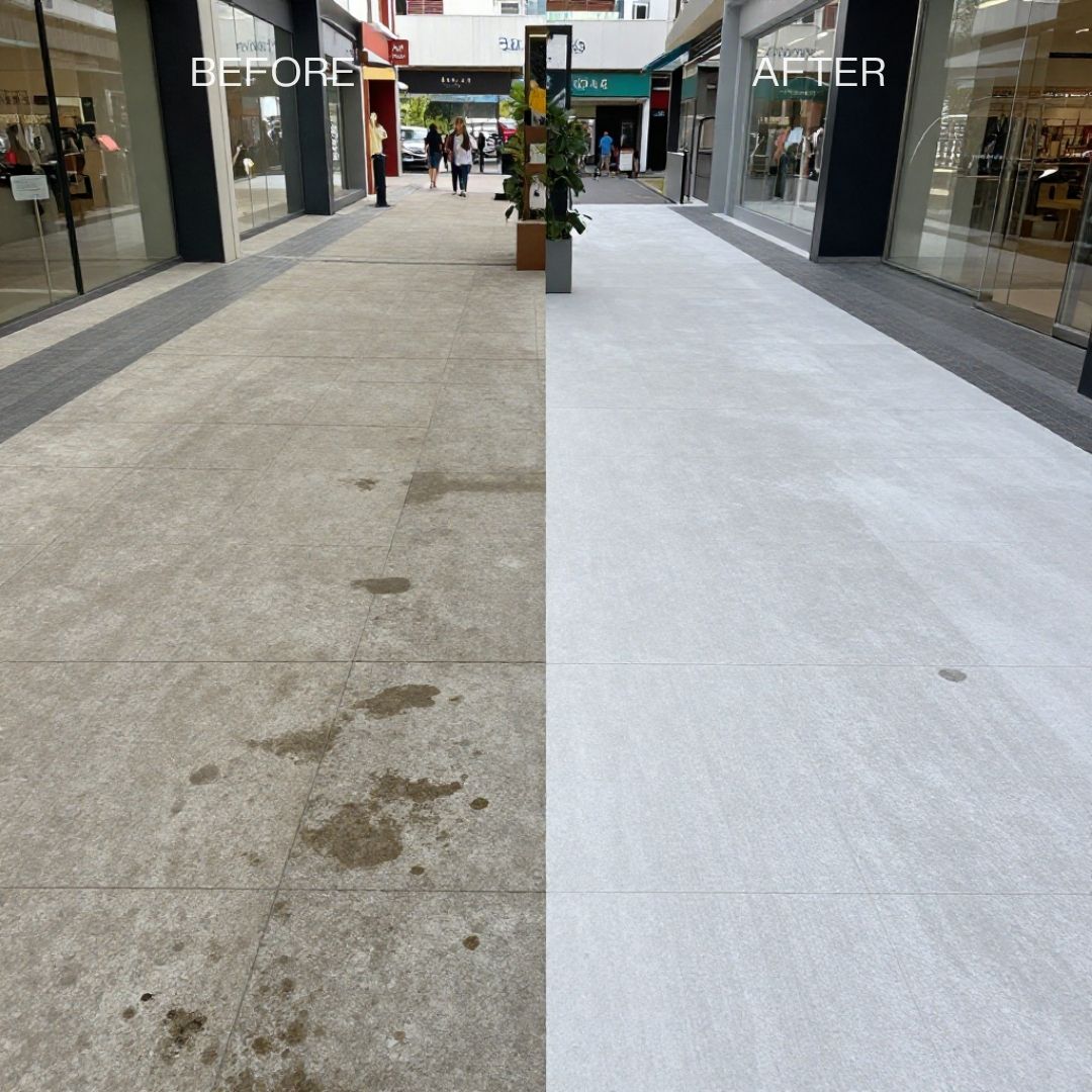 Before & After - Shopping Centre